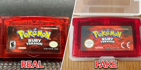 how to tell fake omega ruby game|pokemon gameboy fake cartridges.